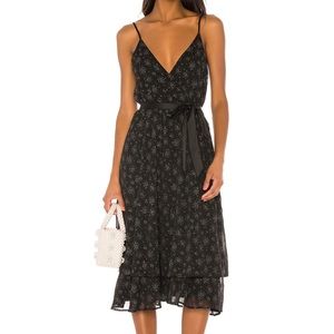Revolve Privacy Please Black Midi Dress